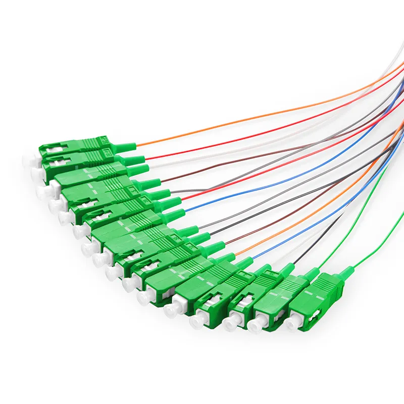 1x16 PLC Mini Fiber Optic Splitter - Стальная трубка для эффективного распределе