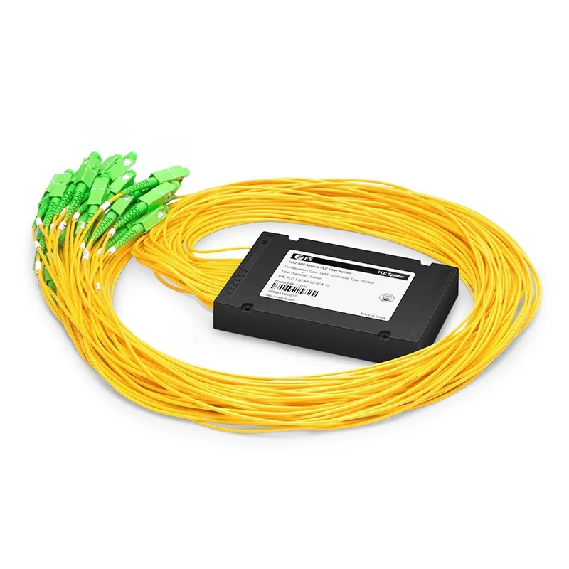 ABS Muhafazasında 1x32 PLC Fiber Bölücü - Tek Modlu G652D / G657A, Özelleştirile
