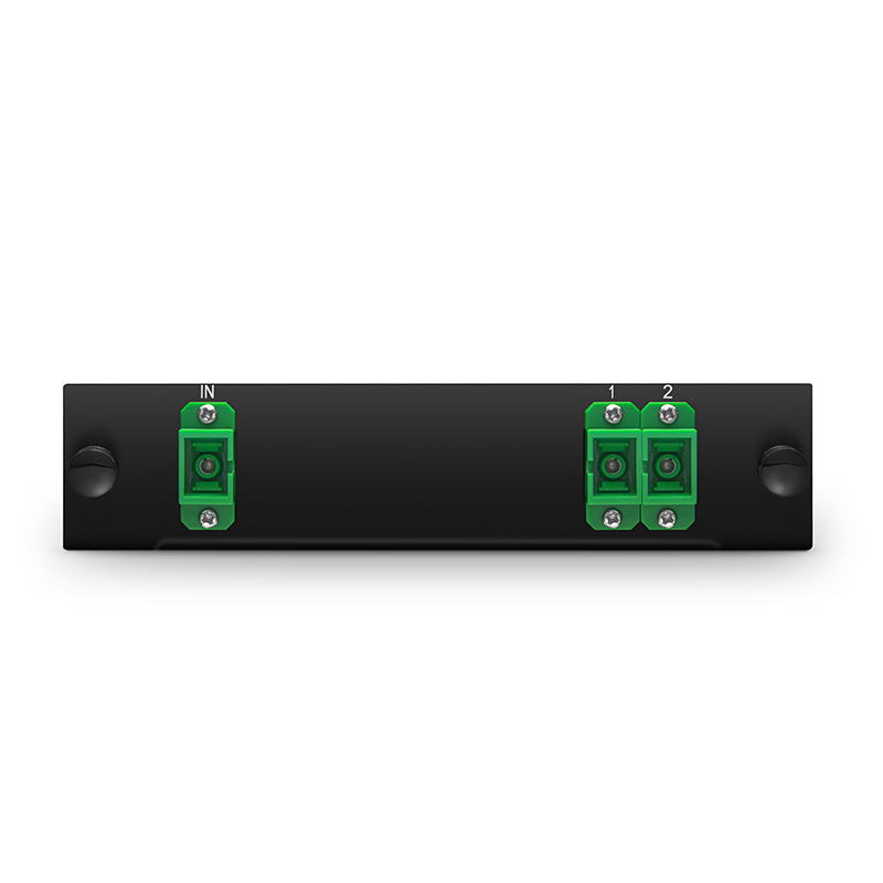 1x2 PLC Fiber Bölücü - LGX Kaset, Tekli Mod G652D / G657A, SC / APC veya Özel Ko