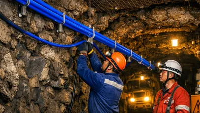 MGTSV Armored Mining Fiber Optic Cable – Flame-Retardant PSP Steel Tape Armor(Image1)
