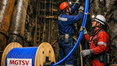 MGTSV Armored Mining Fiber Optic Cable – Flame-Retardant PSP Steel Tape Armor(Image2)