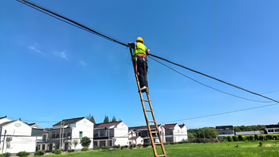 ADSS-S Single Jacket All-Dielectric Self-Supporting Aerial Fiber Optic Cable(Image2)