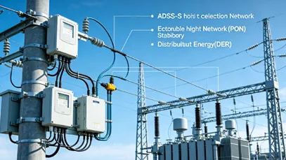 ADSS-S Single Jacket All-Dielectric Self-Supporting Aerial Fiber Optic Cable(Image3)