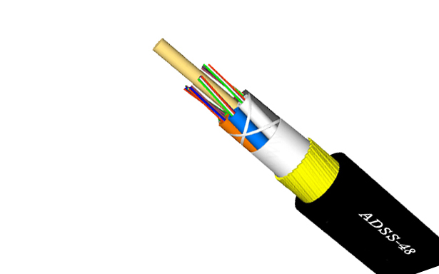 ADSS-S Single Jacket All-Dielectric Self-Supporting Aerial Fiber Optic Cable(Image4)
